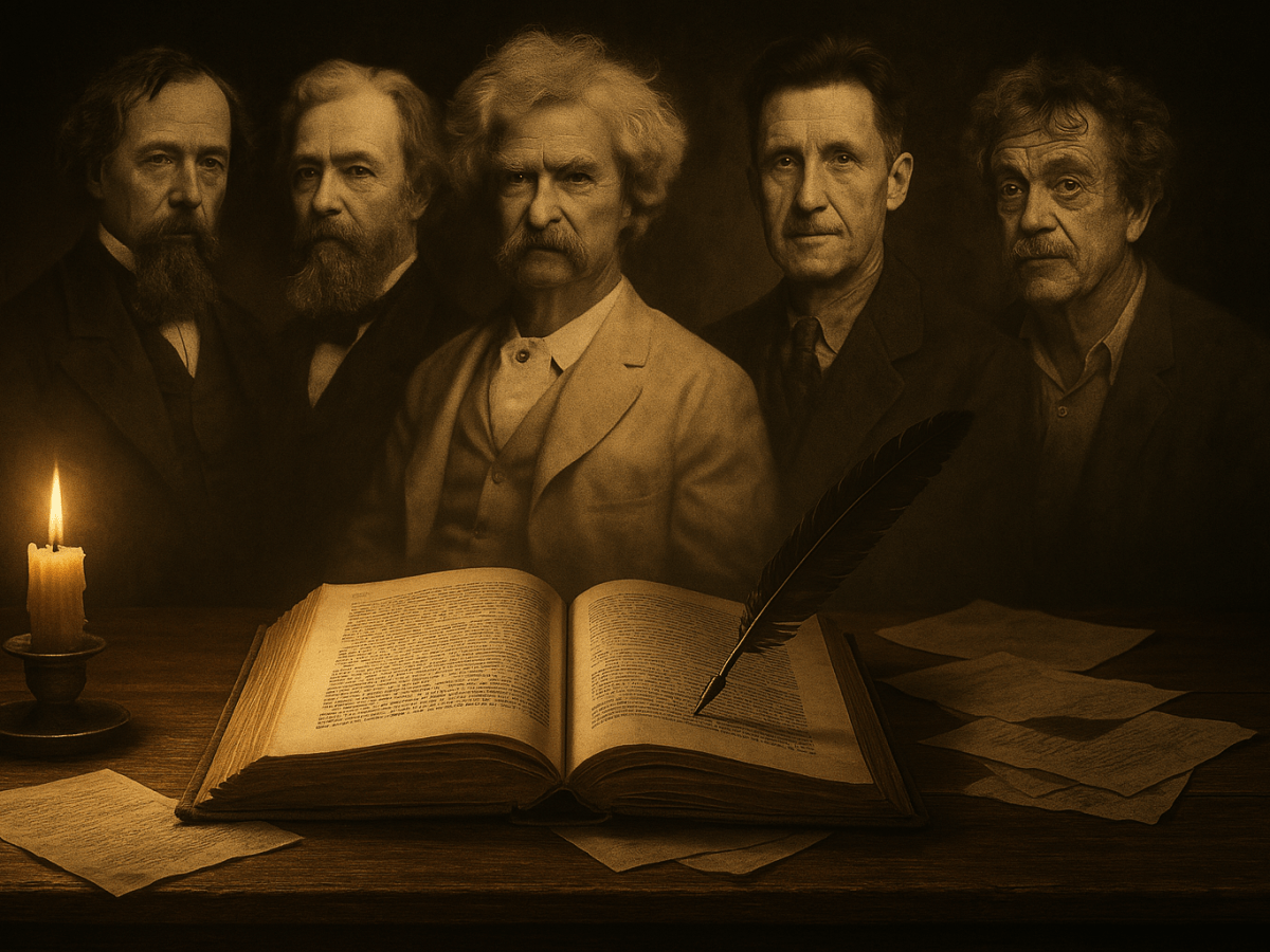 The Ghosts in Our Pages: How Five Literary Giants Still Shape the Western&nbsp;Mind