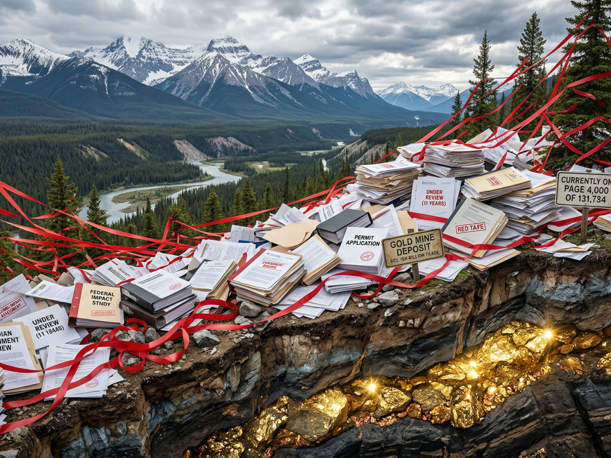 Sitting on a Gold Mine: How Canada Buried Its Fortune in Red Tape and Called It&nbsp;Progress